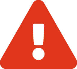 Not supported triangle exclamation.